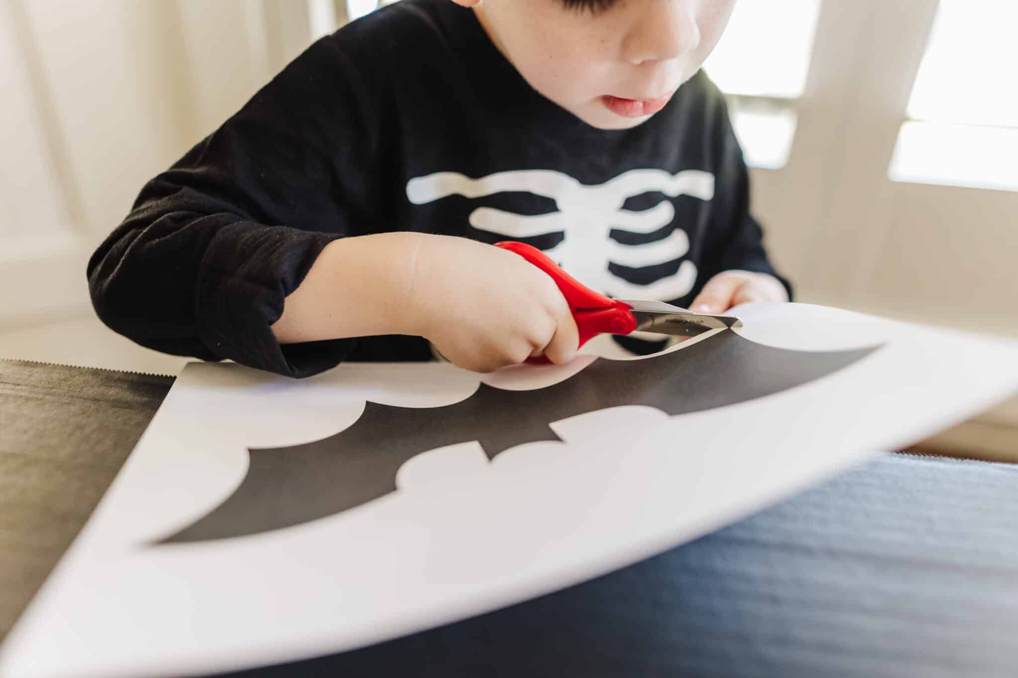 Printable Bat Template crafts for kids. 