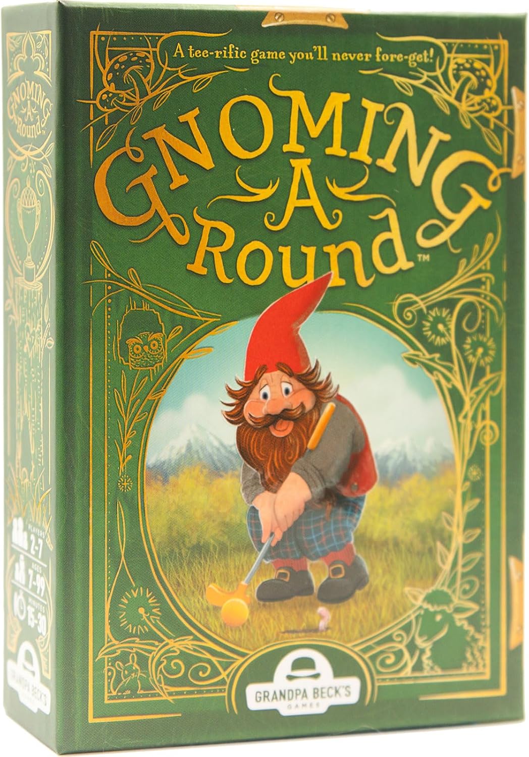 Gnoming A Round card game. 