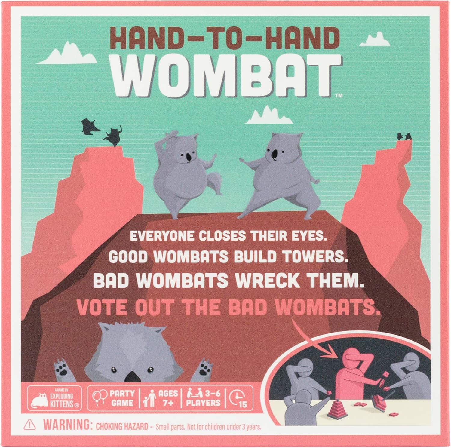 Hand-to-Hand Wombat card game. 