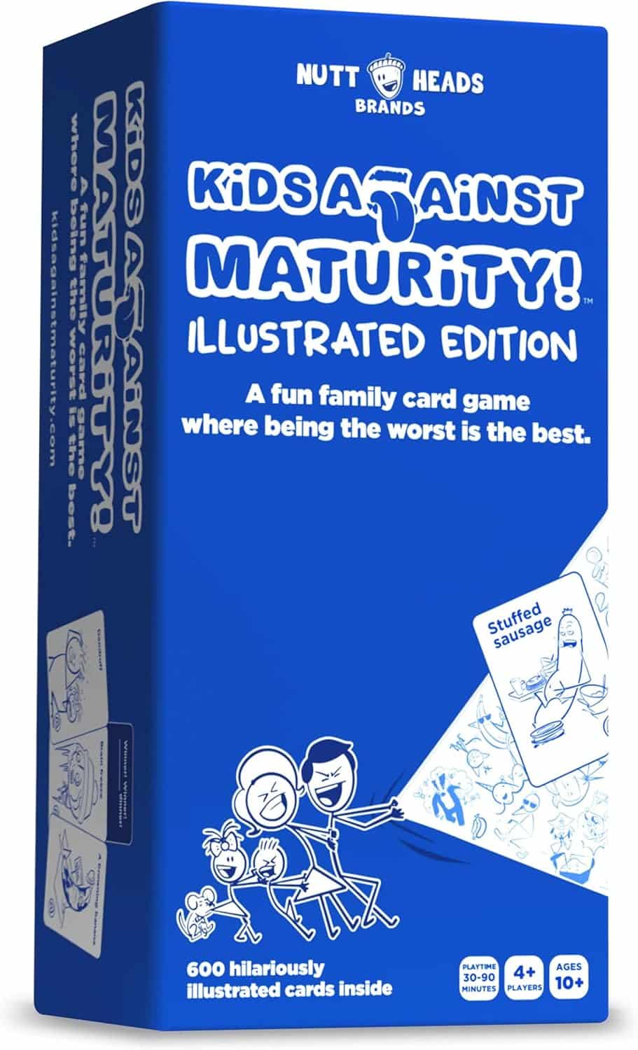 Kids Against Maturity fun family card game. 