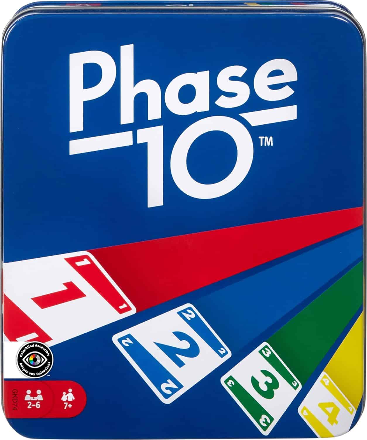 Phase 10 Card game for families. 