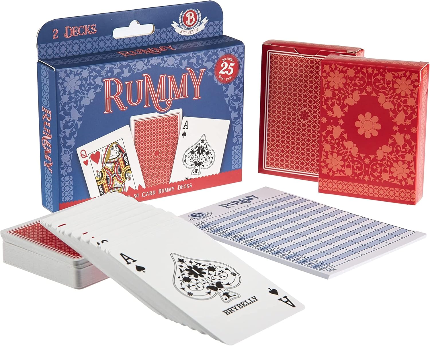 Rummy card game for families. 