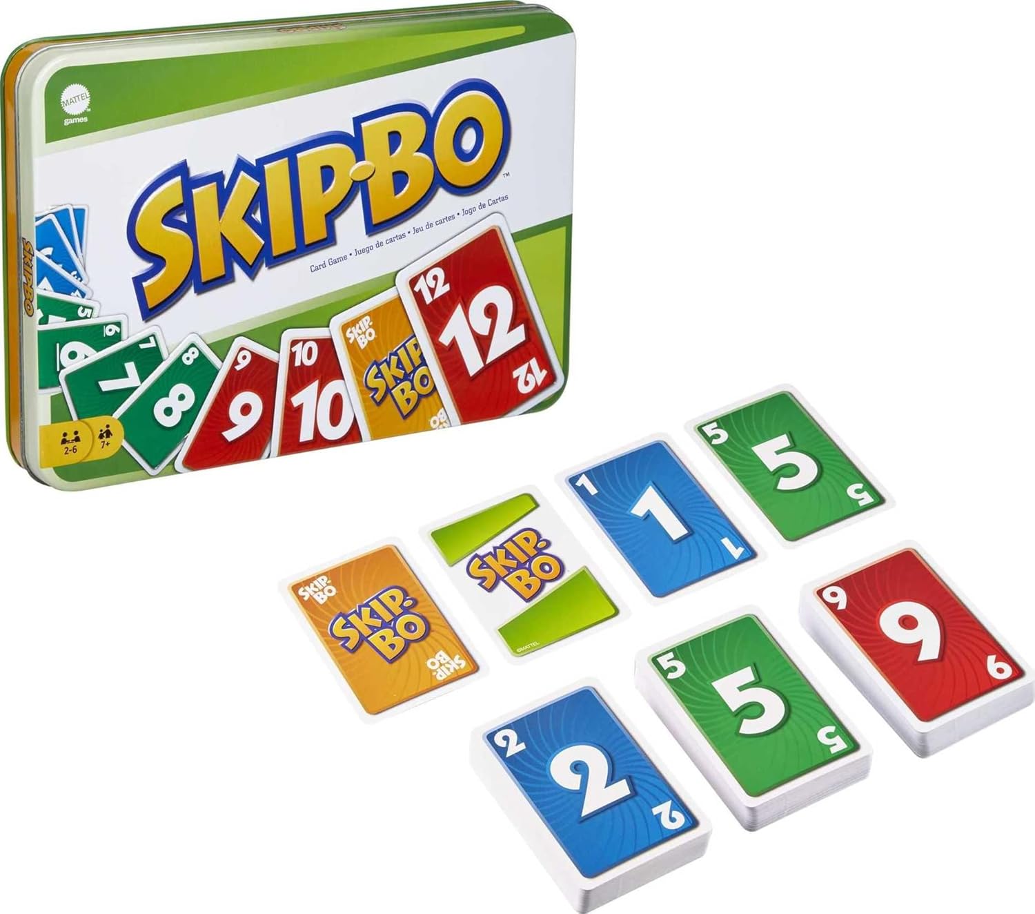 Skip-Bo card game for families. 