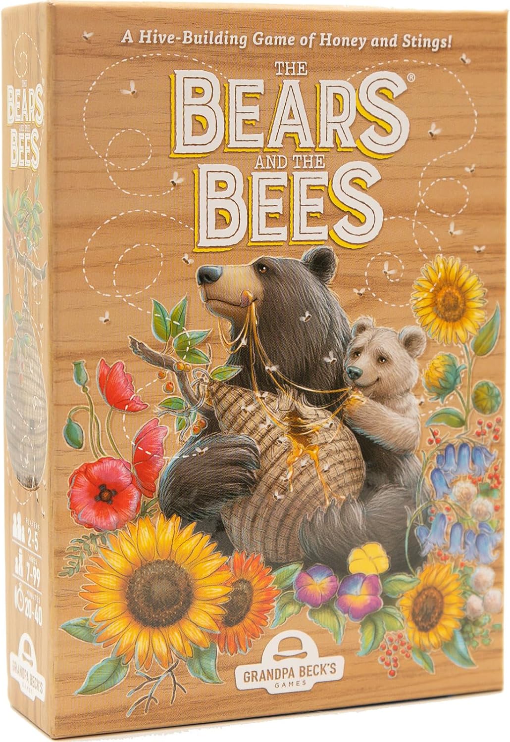 The Bears and Bees family card game. 