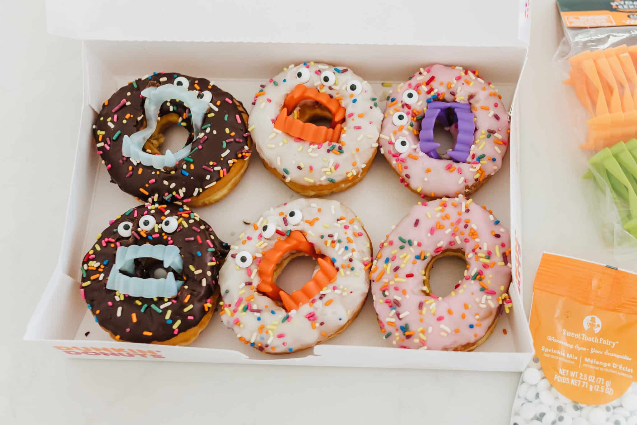Monster Donuts: easy vampire donuts tutorial.