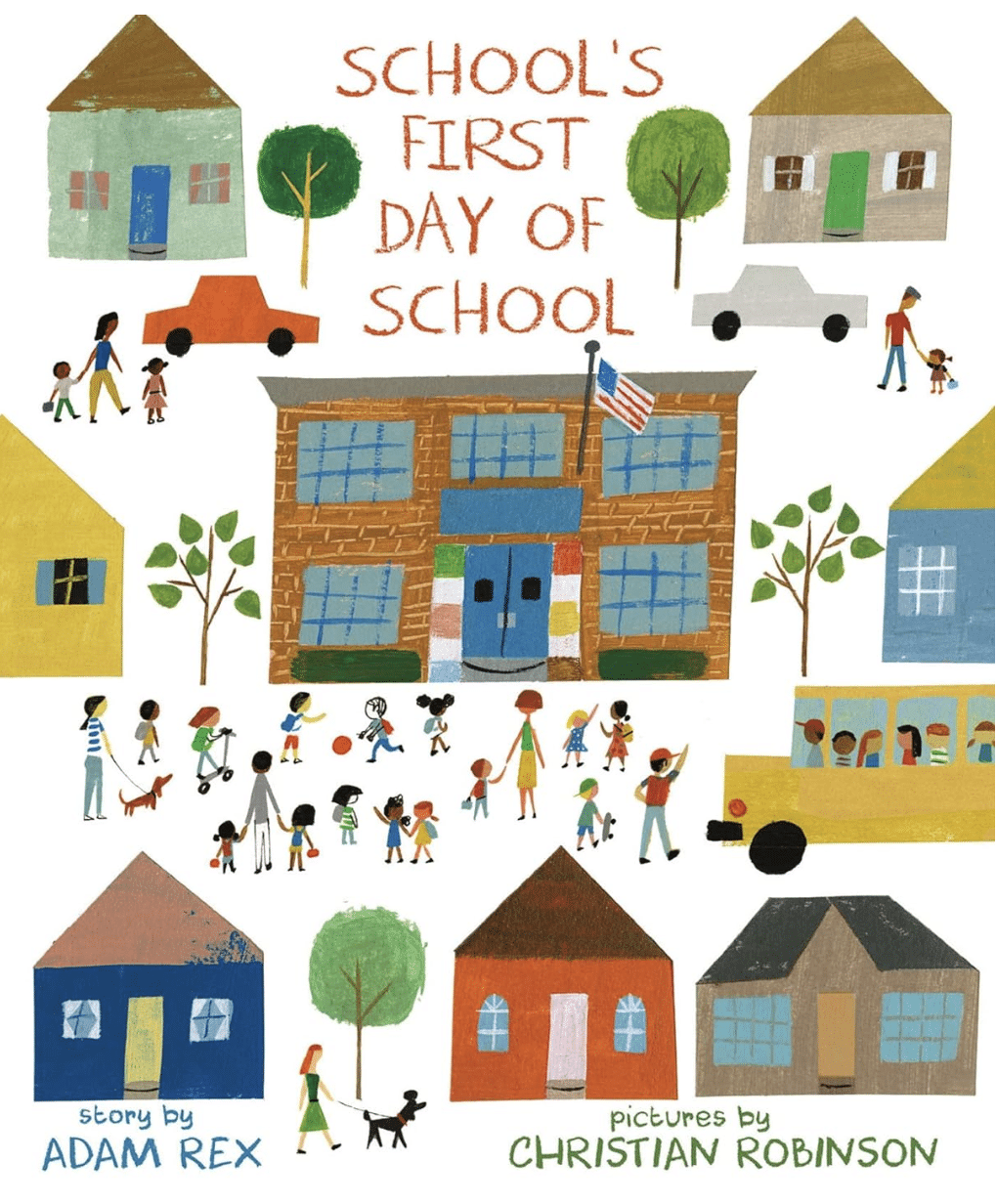 School's First Day of School book.