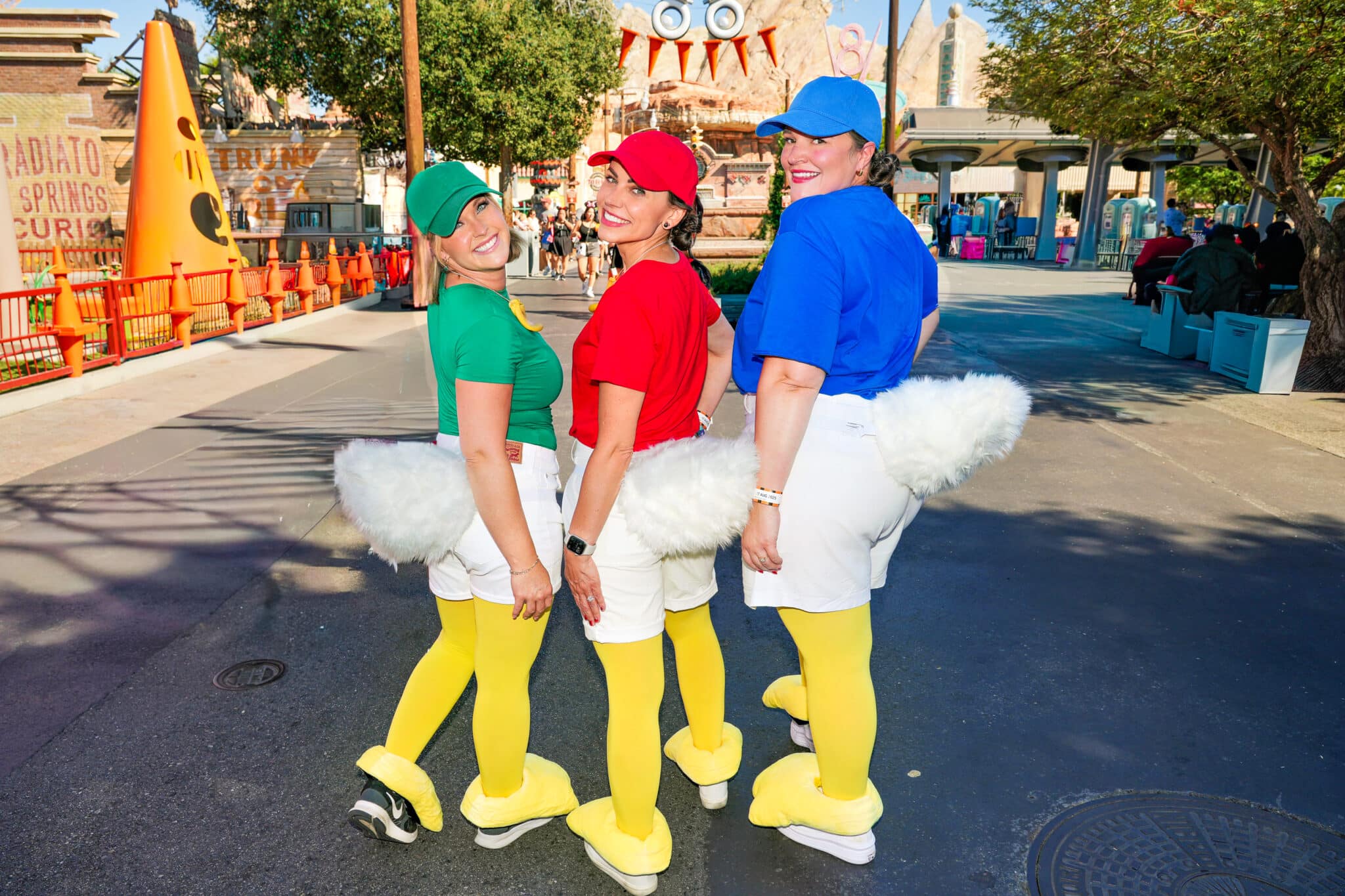 Huey Dewey and Louie Halloween costumes for Oogie Boogie Bash. 